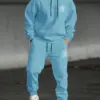 Men Casual Hoodie And Sweatpants Set