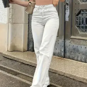 Pure White Womens Long Pants