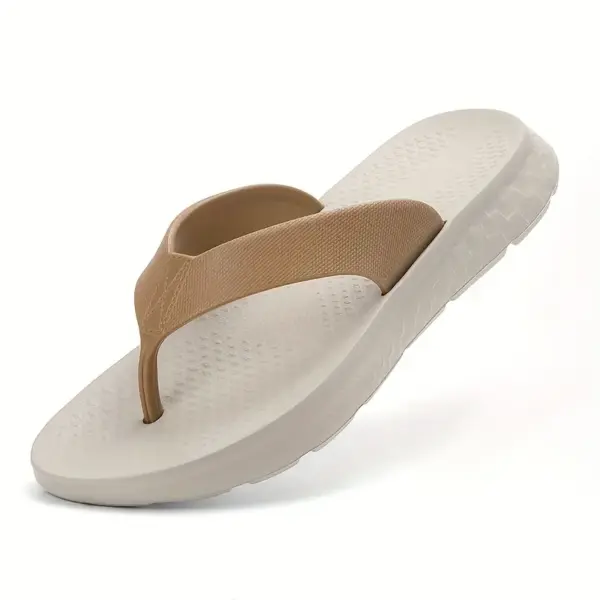 Mens Simple Casual Flip Flops - Image 3