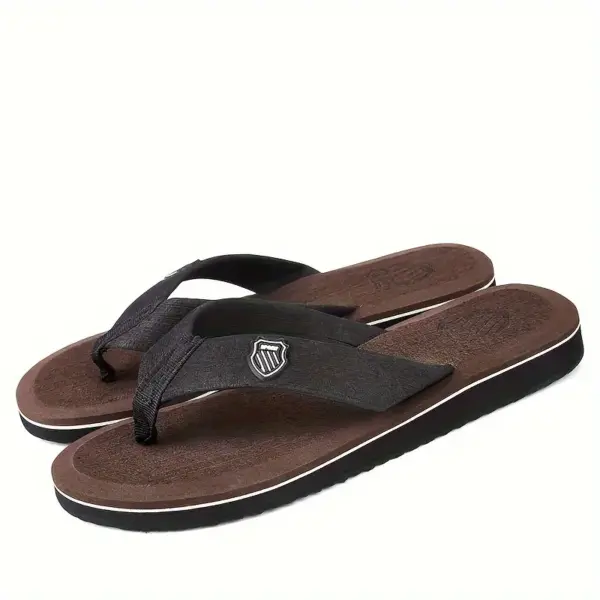 Mens Quick Dry Anti Slip Flip Flops - Image 4