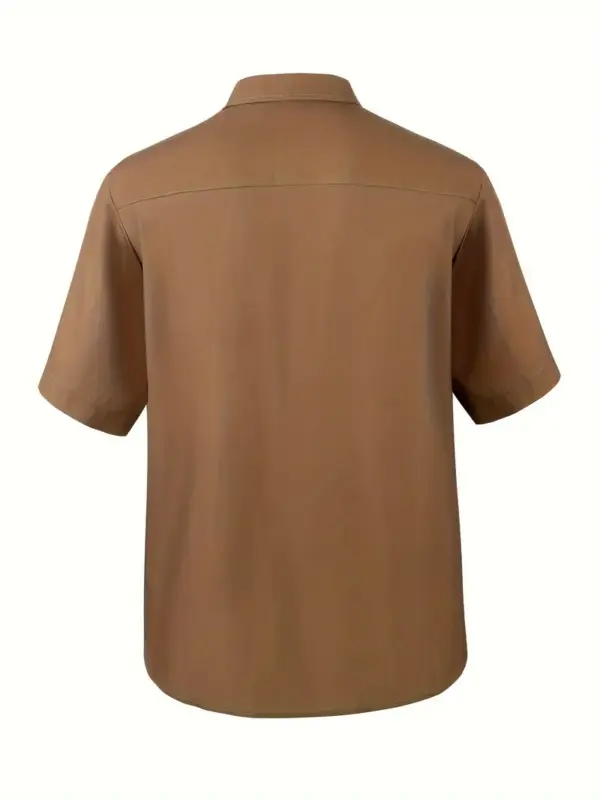 Men Retro Style Bowling Shirt - Image 2