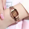 Luxury Rhinestone Decor Quartz Watch