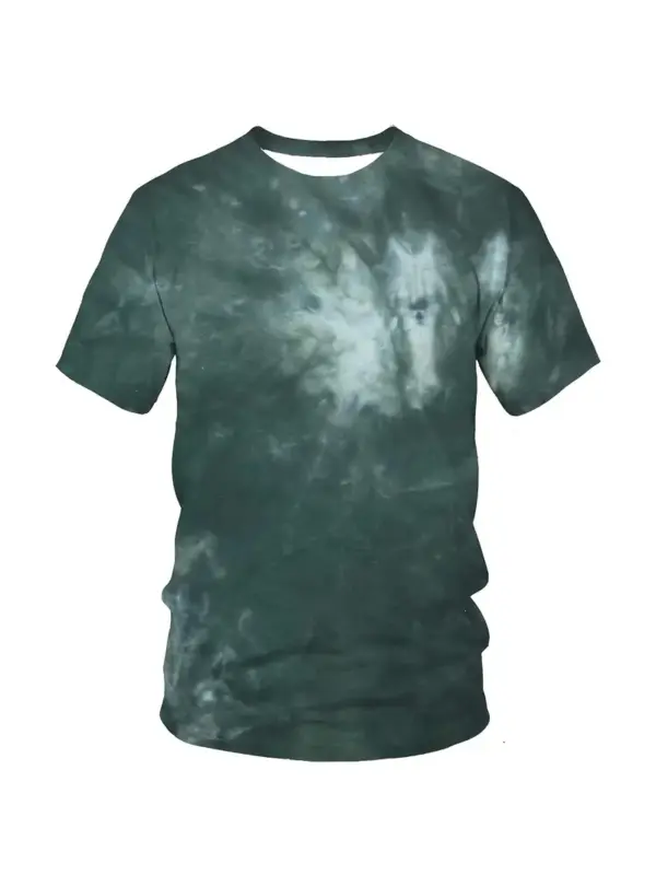 Men Plus Size Short Sleeve T Shirt - Image 3