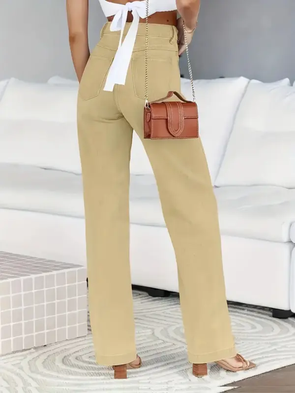 Trendy Casual Womens Long Pants - Image 4