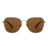 Vincent Chase Polarized Geometric Sunglasses