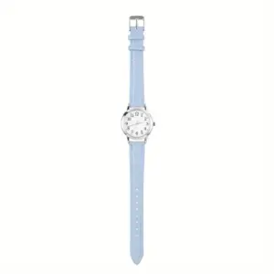 Elegant Light Blue Women Quartz Watch