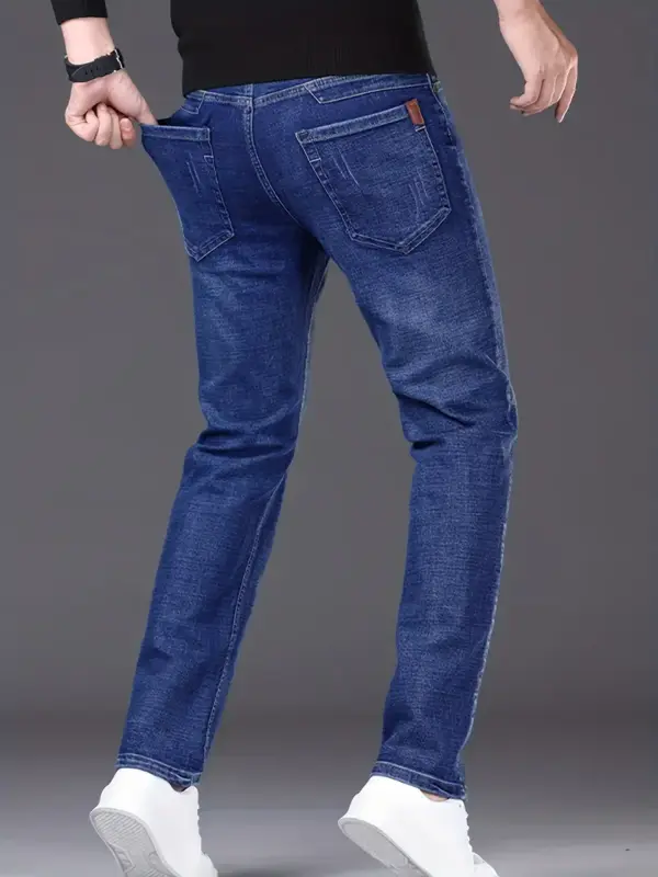 Classic Design Semi Formal Jeans - Image 2