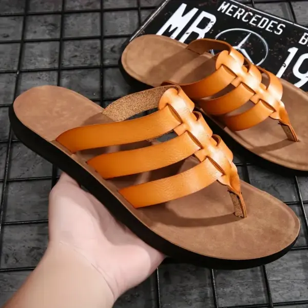 Mens Fashion Casual Flip Flops - Image 4