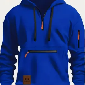 Men Casual Hooded Sweatshirt