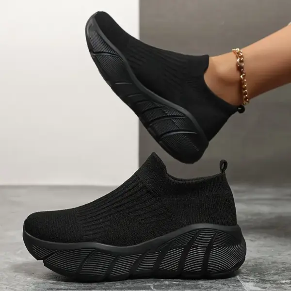 Breathable Womens Slip On Sneakers - Image 2